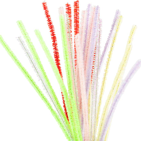 Kreativunternehmen https: www.cchobby.nl chenille-l-30-cm-thickness-6-mm-springcolors-24-div-1-doos
