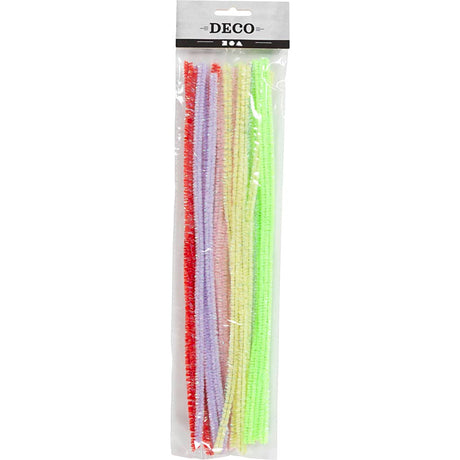 Kreativunternehmen https: www.cchobby.nl chenille-l-30-cm-thickness-6-mm-springcolors-24-div-1-doos