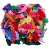 Creativ Company Federn in verschiedenen Farben 7-8cm, 50gr