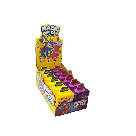 Lustiger Bonbonlutscher mit Pulver und flüssigem Bonbon (12x 61gr)