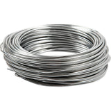 Creativ Company Aludraht, rund, Stärke 3 mm, silber, 29 m 1 Rolle