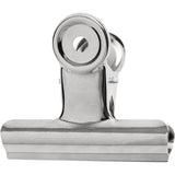 Creativ Company Metallklammer, B: 7,5 cm, silber, 6 Stück 1 Box
