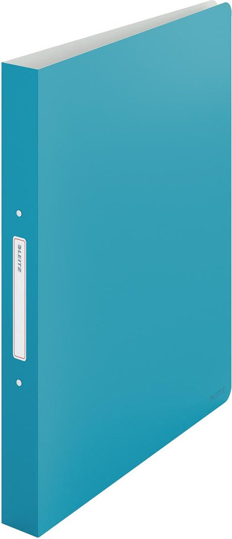 Leitz Cozy PP-Ringbuch, 2 Ringe, A4 – Rückenbreite 32 mm – ideal für das Home-Office und die Arbeit von zu Hause aus – heiteres Blau