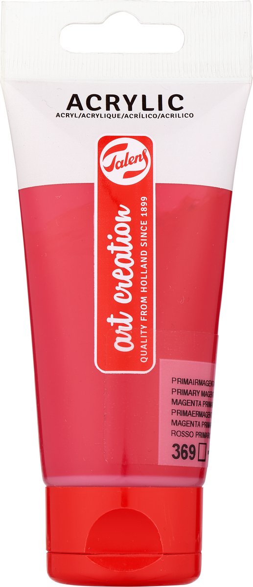 Talens Art Creation Acrylfarbe, Tube 75 ml, Primärmagenta 369