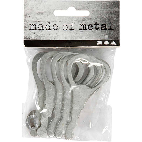 Creativ Company Flaschenöffner, L: 7 cm, 5 Stück 1 Box