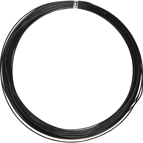 Creativ Company Aludraht, rund, Stärke 1 mm, schwarz, 16 m 1 Rolle