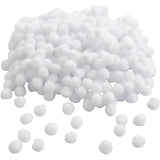 Creativ Company Pompons, D 10 mm, weiß, 450 Stück 1 Box