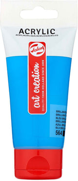 Talens Art Creation Acrylfarbe, Tube 75 ml, Brillantblau 564