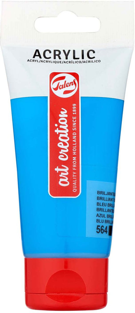 Talens Art Creation Acrylfarbe, Tube 75 ml, Brillantblau 564