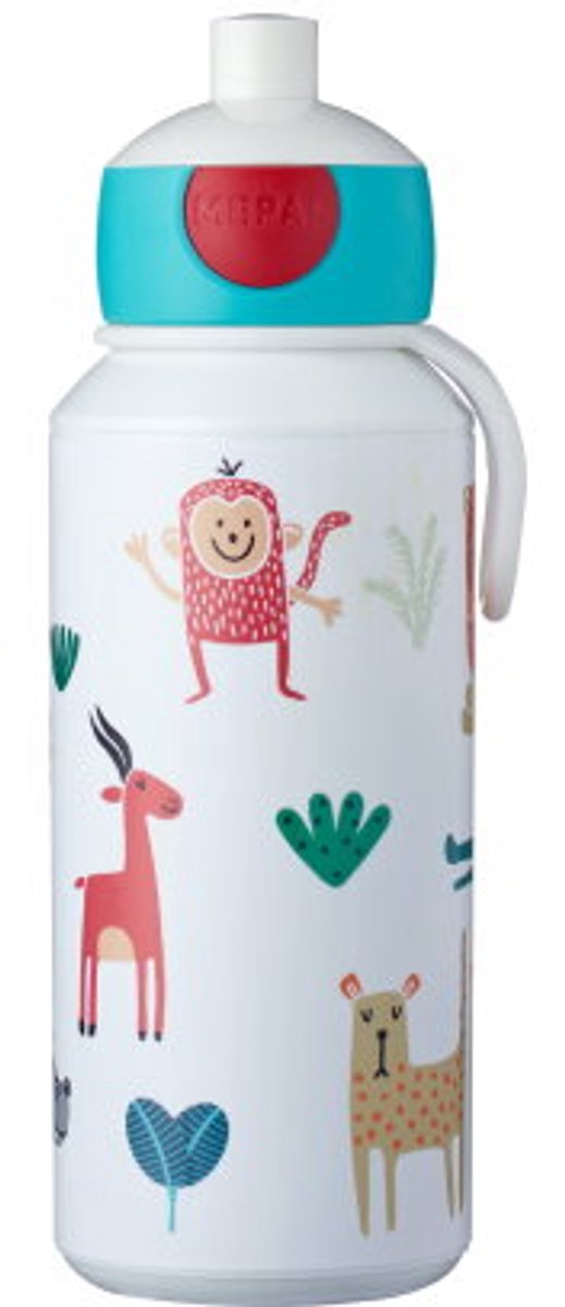 Mepal Trinkflasche Pop-Up Tierfreunde
