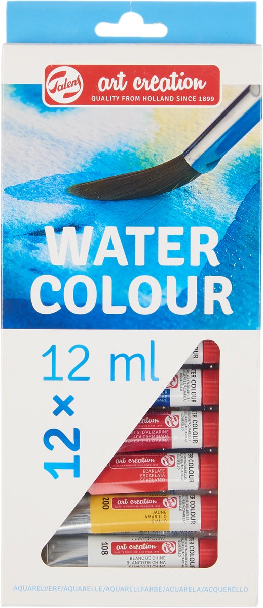 Talens Art Creation Aquarellfarben-Set, 12 x 12 ml