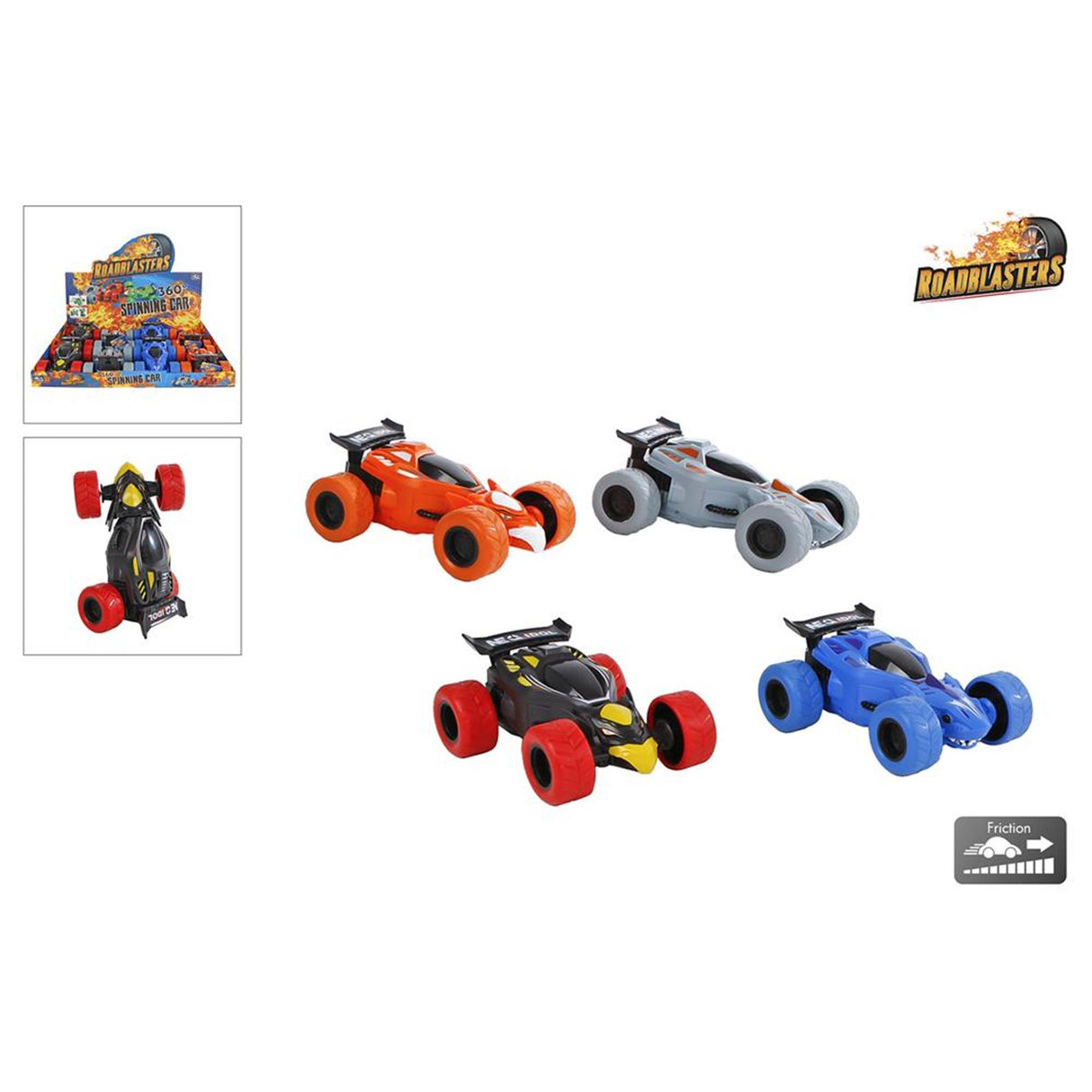 Roadblasters 360 Drehauto 13,5 cm