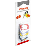 Westmark Schlüsseletiketten 6er-Set aus Kunststoff