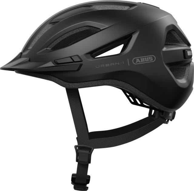 Abus Helm Urban-i 4.0 lr samtschwarz m 54-58cm