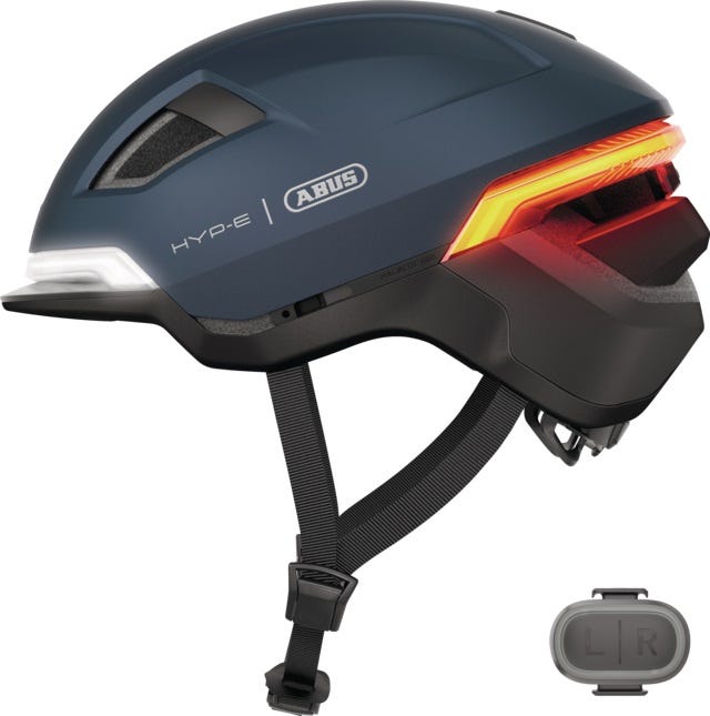 Abus Smart Helm Hyp-e Mitternachtsblau L 57-61cm