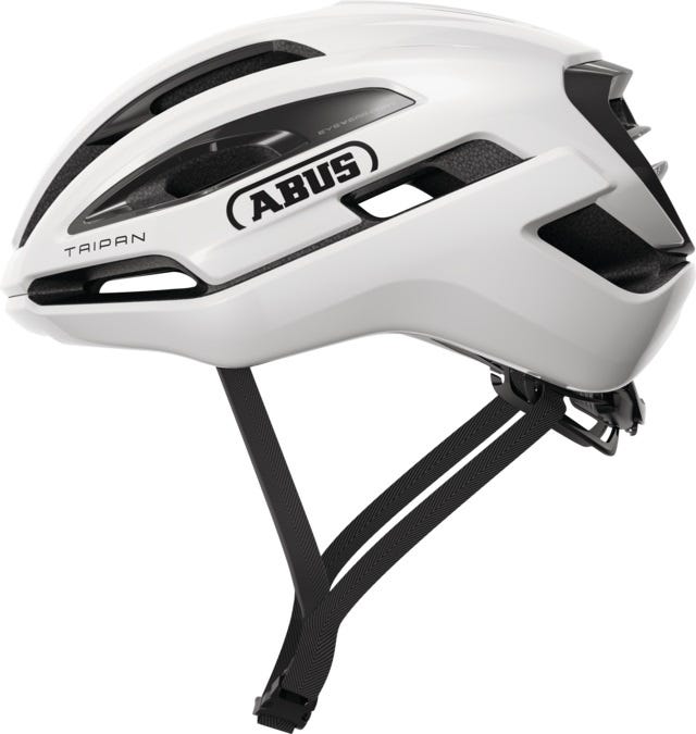 Abus Helm Taipan glänzend weiß L 57-61cm