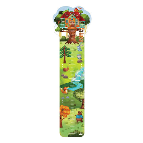 Groeimeter boomhut. 28x0,4x95 cm.