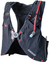 Uswe vst 8l bike vest - black hydration waistcoat | xs