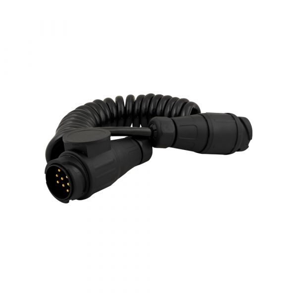 Trailergear Spiralkabel 13p. Stecker