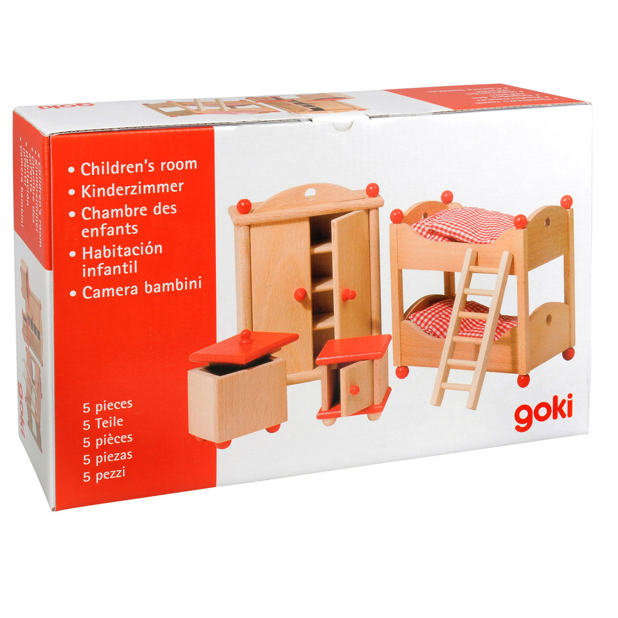 Goki Puppenhausmöbel Kinderzimmer