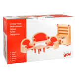 Goki Dollhouse Furniture vardagsrum, 5dlg.