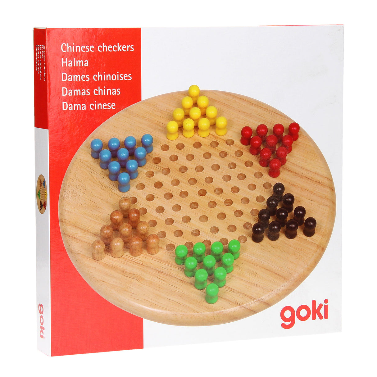 Goki Wooden Halma