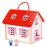 Goki Wooden Dollhouse Koffer mit Zubehör