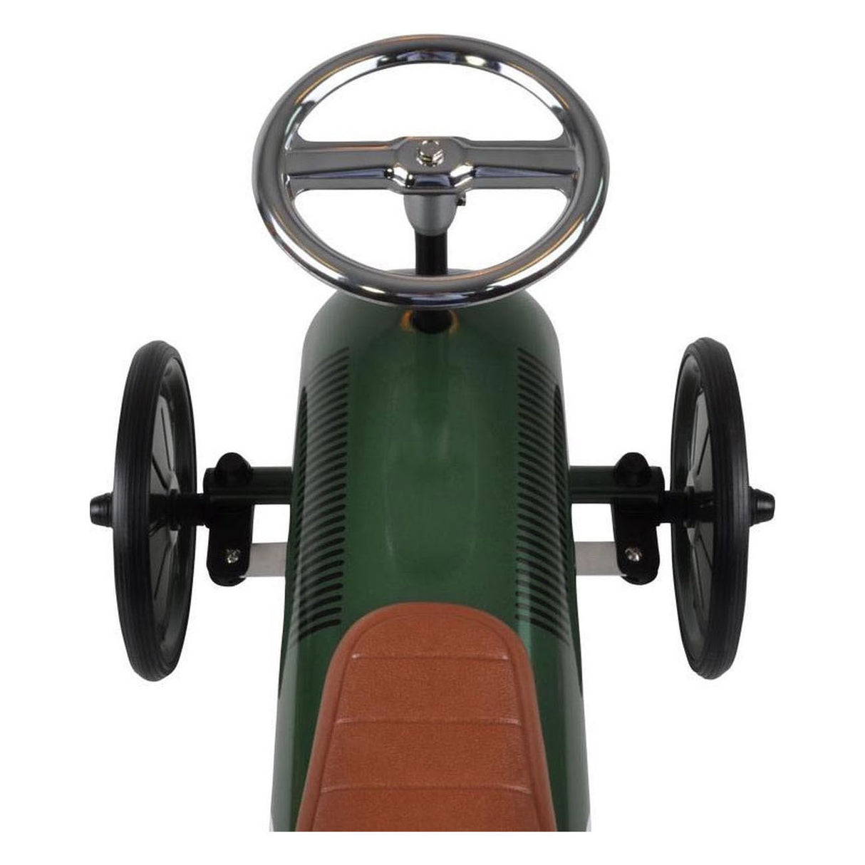 Goki retro loopauto groen