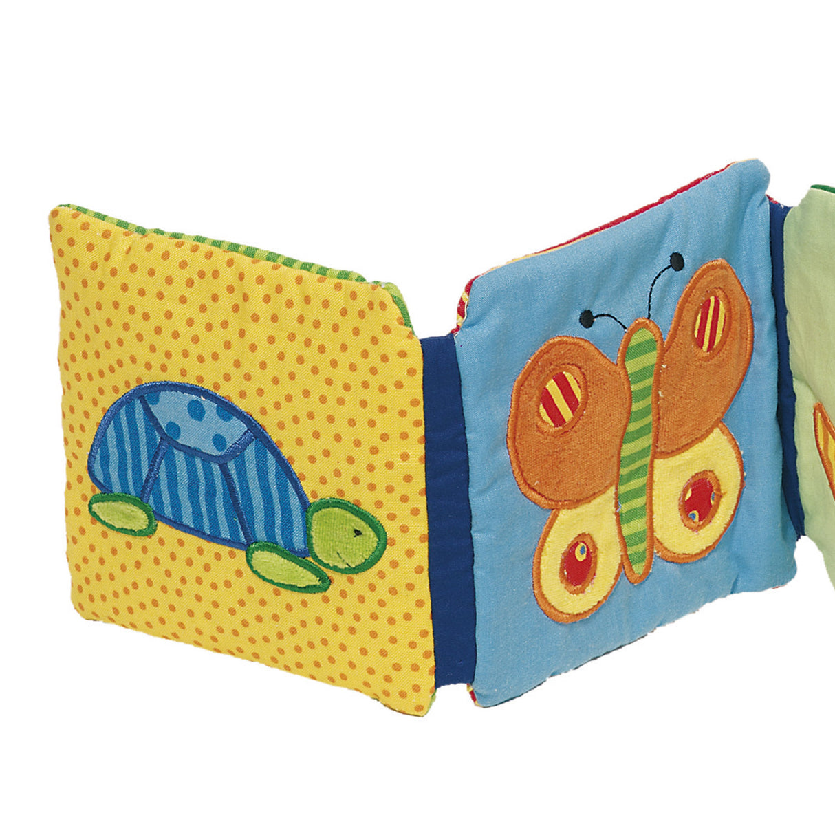 Goki Fabric booklet with rattle, crisp oil and beep