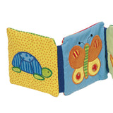 Goki Fabric booklet with rattle, crisp oil and beep