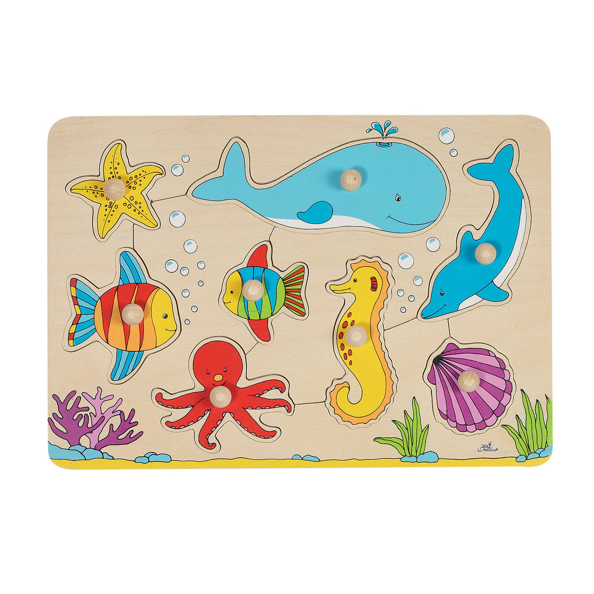 Goki Noppen Puzzle Underwater World, 8.