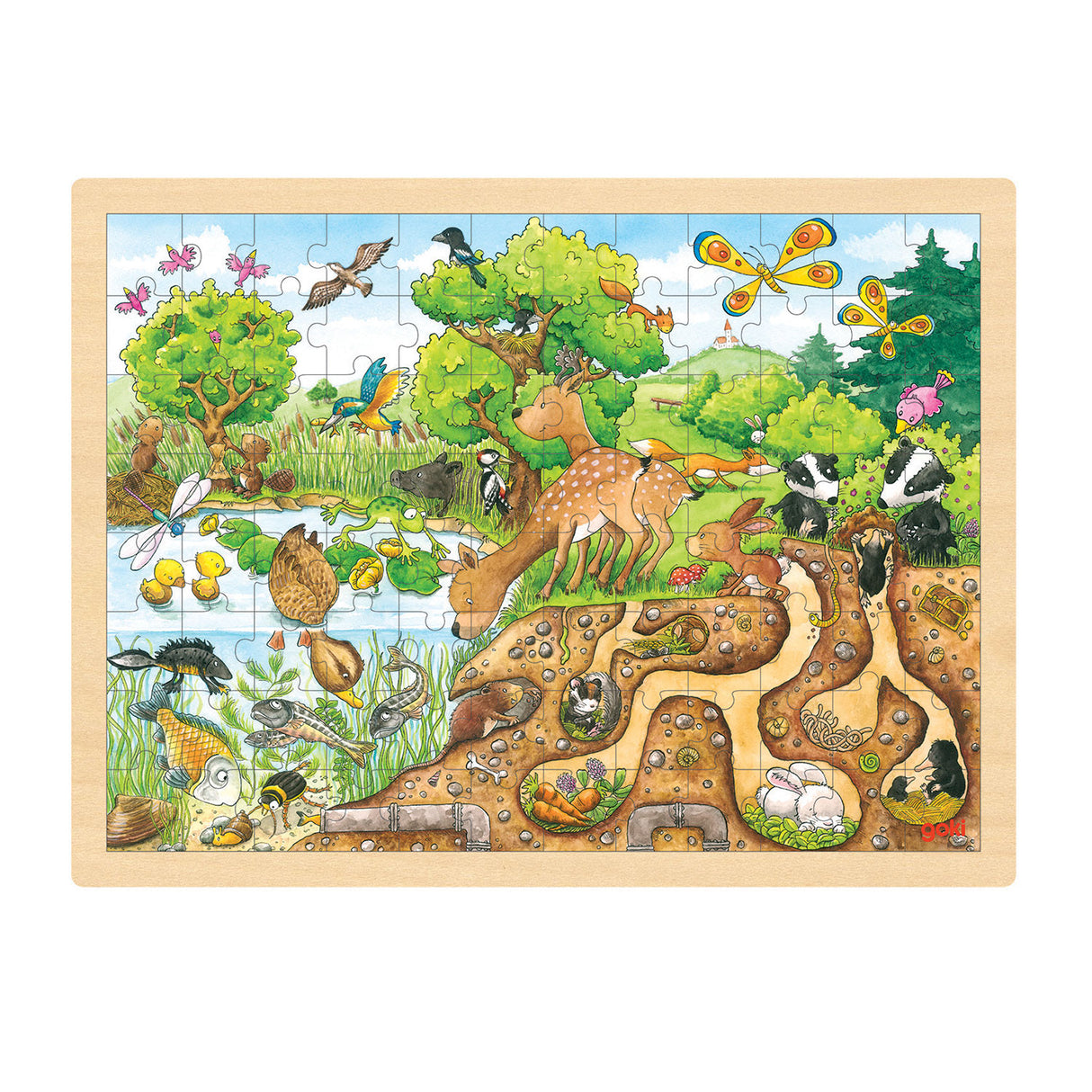 Goki Puzzle Nature, 96: e.