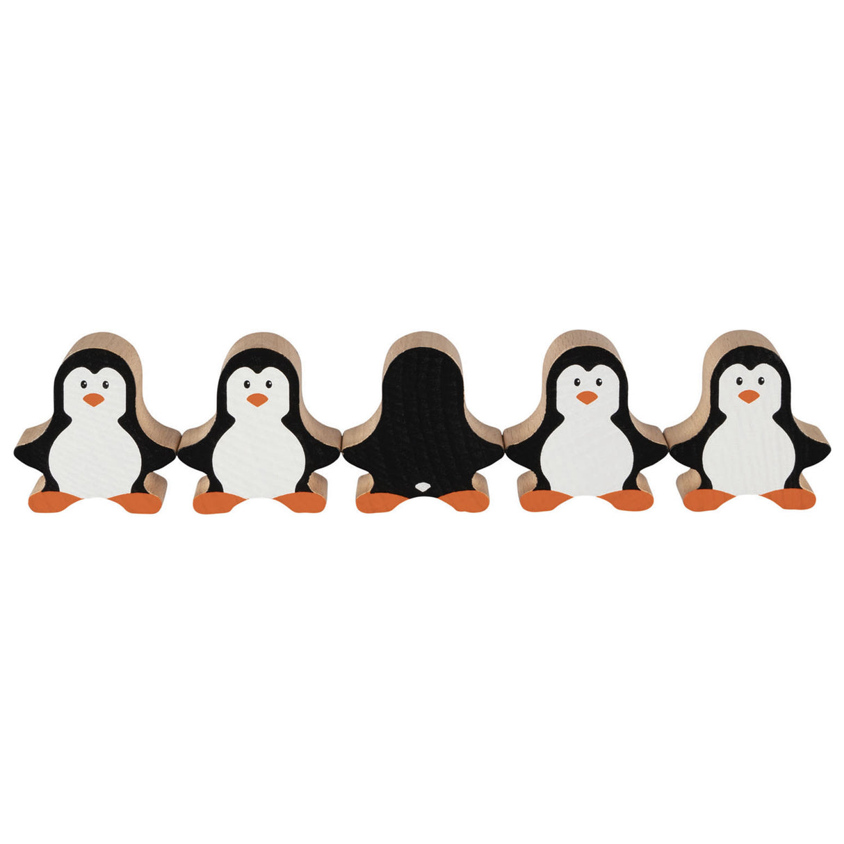 Goki Holzstapelspiel Pinguin