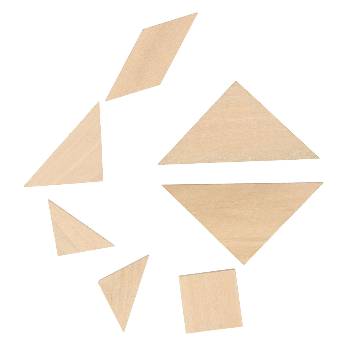 Goki wooden tangram puzzle