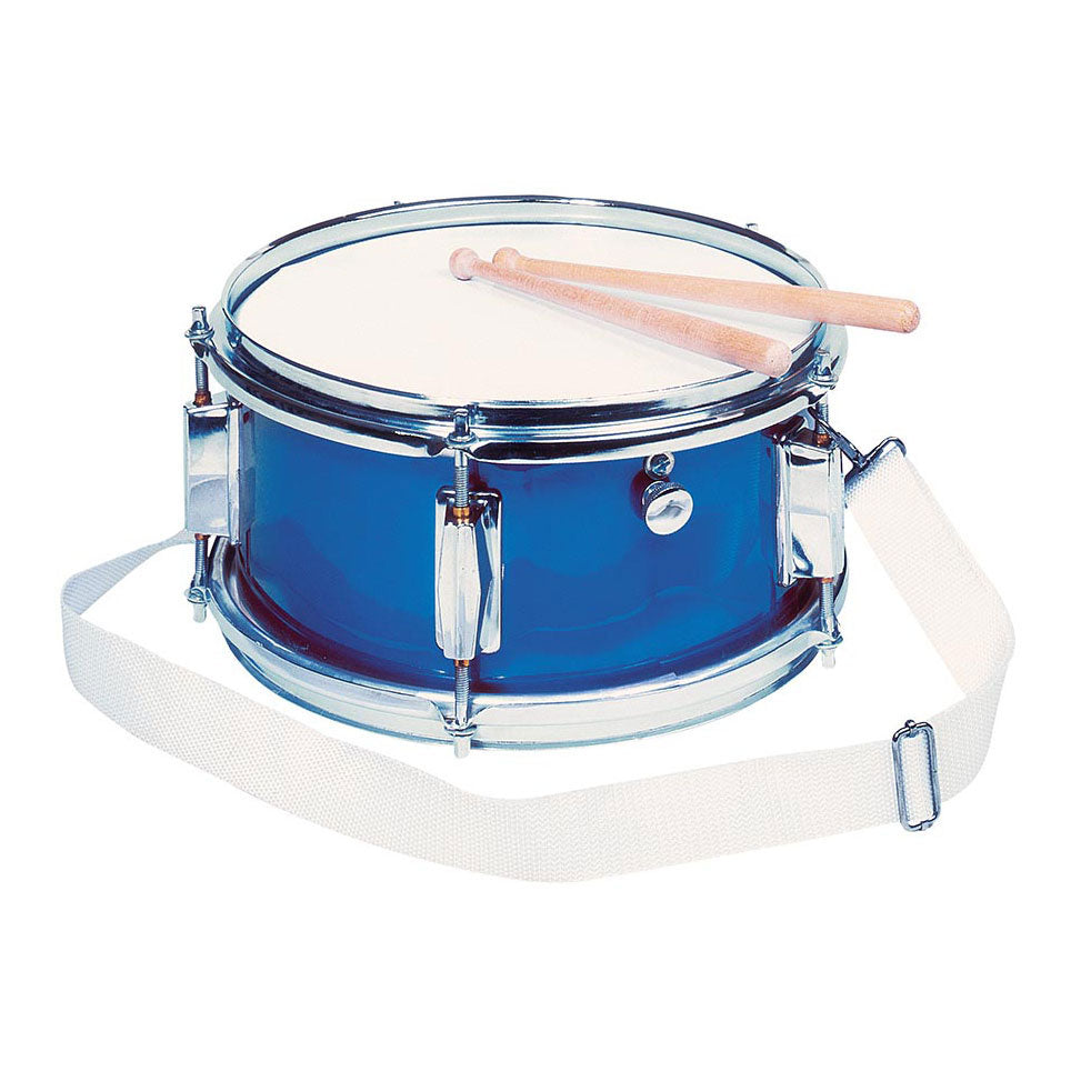 Goki -Metall -Drum Blue: Mit Steuerknopf