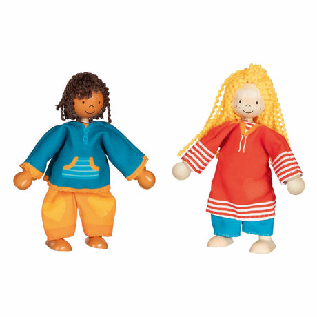 Goki flexible Puppen Fynja Fabio, 6 Outfits