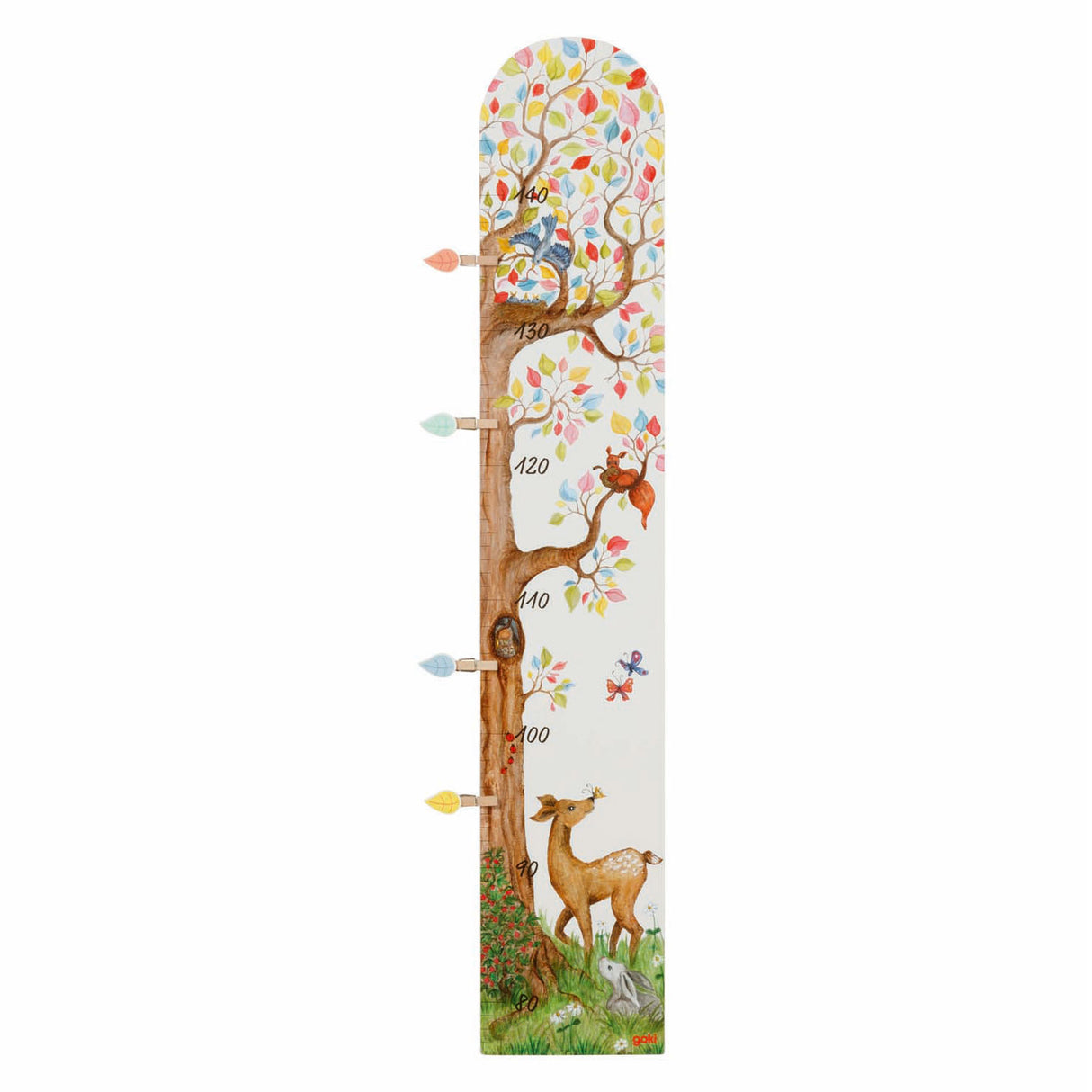 Goki Holzlinealbaum mit Waldtieren