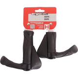 Ergotec Griffpaar MF2 Kraton Aluminium 130 + 87 mm - Schwarz