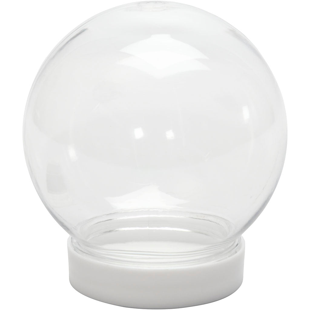 Kreativfirma Plastik Schnee Bol 8,5 x 8 cm