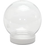 Kreativfirma Plastik Schnee Bol 8,5 x 8 cm