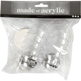 Creativ Company Deco Bälle transparent 5cm, 10st.