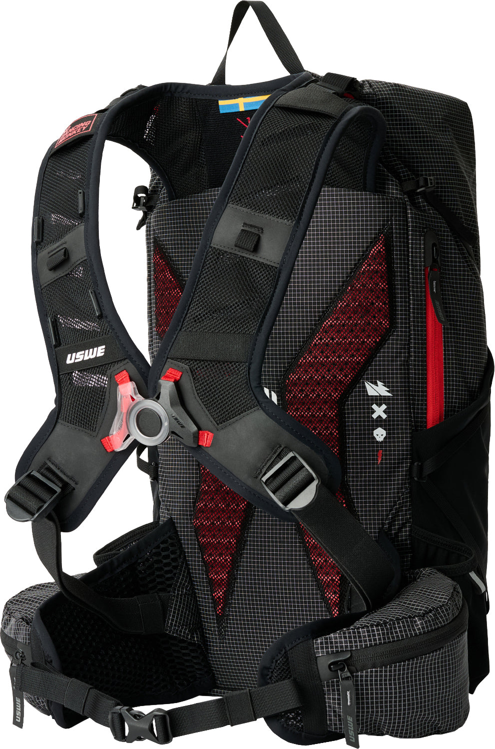 Uswe rolltop vst 18l - hydration pack black