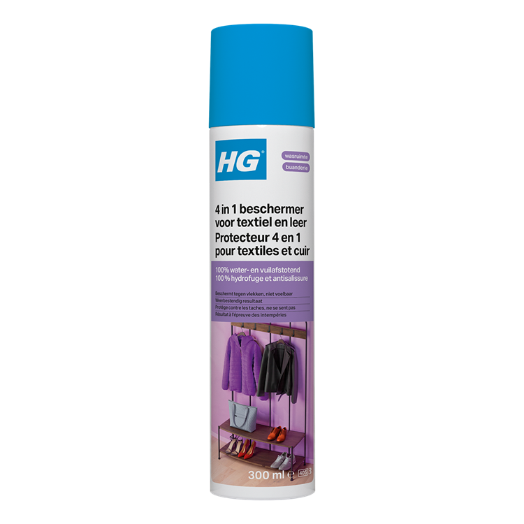 Hg 4 in 1 Schutz für Textilien – 300 ml – wirksam