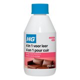 Hg 4 in 1 für Leder | reinigt, pflegt, schützt und pflegt Leder 250 ml
