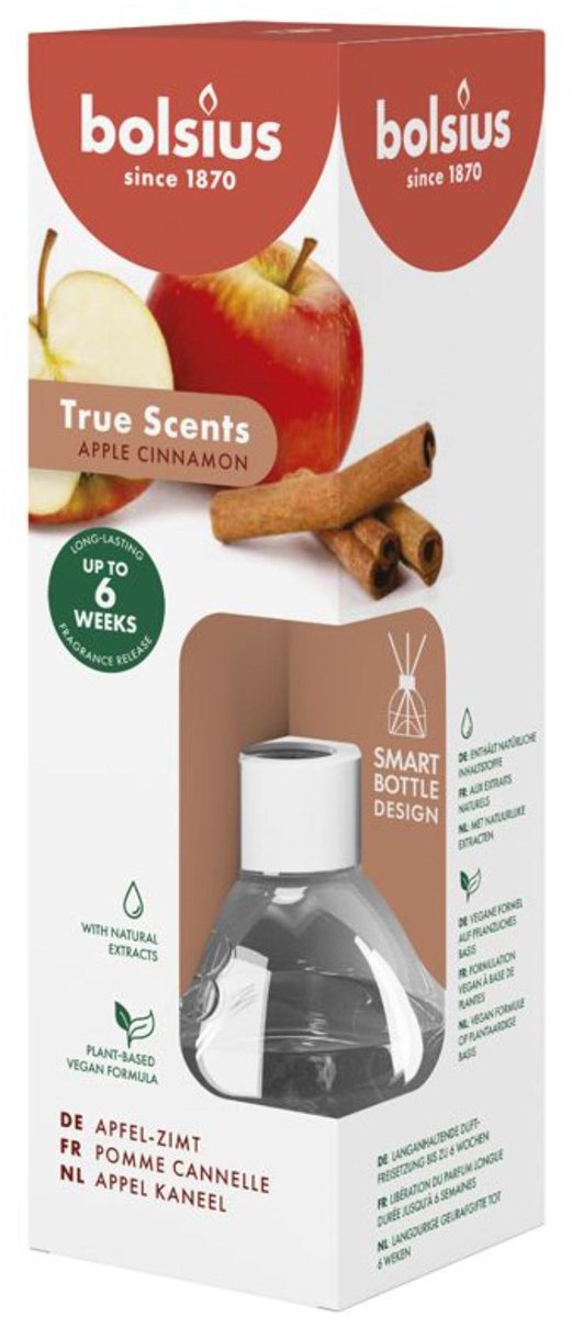 Bolsius Duftstäbchen 60ml Apfel-Zimt