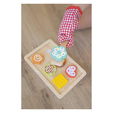 Goki houten koekjes bakken set - 9dlg.