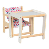 Goki Holzpuppenstuhl mit Tabelle 2in1