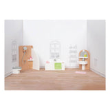 Goki Wooden Puppet Furniture Badezimmer, 10dlg.