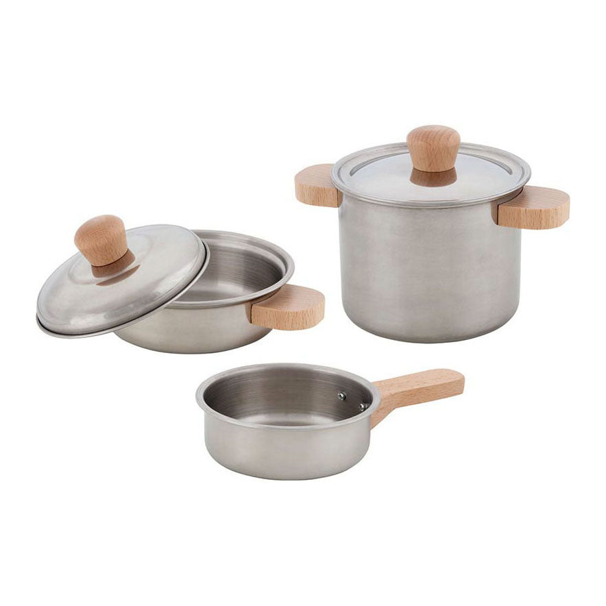 Goki Pannen Cooking Set Metal, 5dlg.