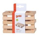 Goki wooden puppet furniture pallet